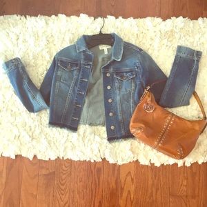 NWOT Jessica Simpson Jean Jacket - Maternity Small